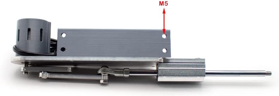 iDili Reciprocating Cycle Linear Actuator Telescopic Motor DIY Multifunctional Automatic Push-Pull Rod Stroke 20MM-120MM Adjustable (Maximum Speed: 210RPM, 1)