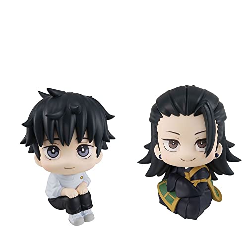 Figuras megahouse jujutsu lookup pack yuta & getou
