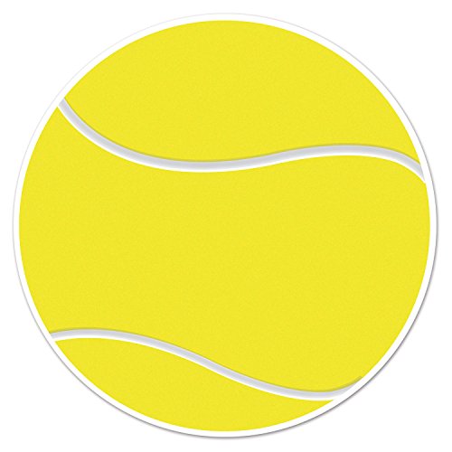 Beistle Tennis Ball Cutout Sports Party Decorations, 10
