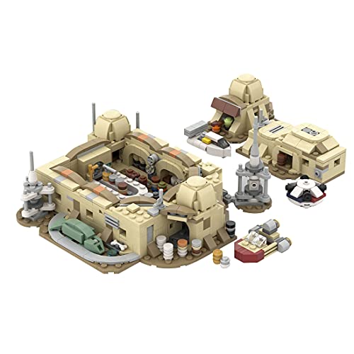 Bulokeliner Technik Raumschiff Modell, MOC 57537, 865 Klemmbausteine MOC Technik Sci-Fi-Kriegsszene Bauset, UCS Super…