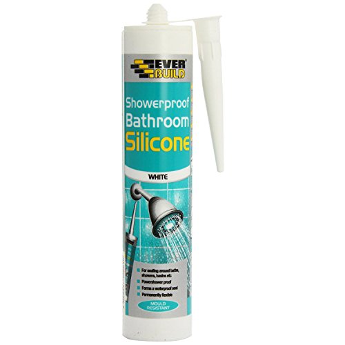 Preisvergleich Produktbild Everbuild SHOWWE C3 Silikon-Dichtmasse fürs Bad, wasserfest, Weiß
