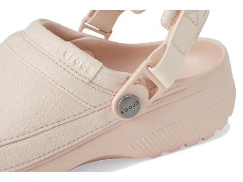 Image of Crocs Unisex-Adult Classic Crafted Canvas & Suede Clogs
