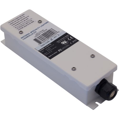 NSL LEDDR-12-60W Class 2 LED Driver 100 - 240 Volt AC Input 12 Volt DC Output 60 Watt Output