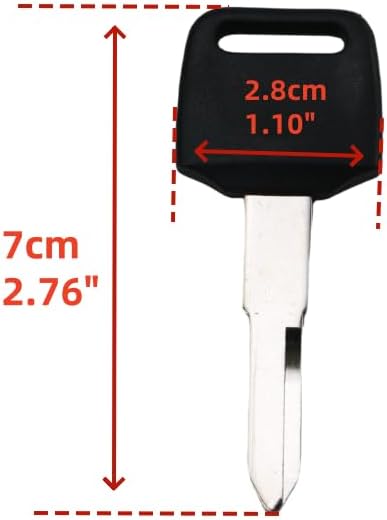 Motorcycle Replace Uncut Keys for Honda CBR250RR CBR400 CBR250 NC14 NC17 NC19 NC22 NC23 NC29 NSR250 CB-1