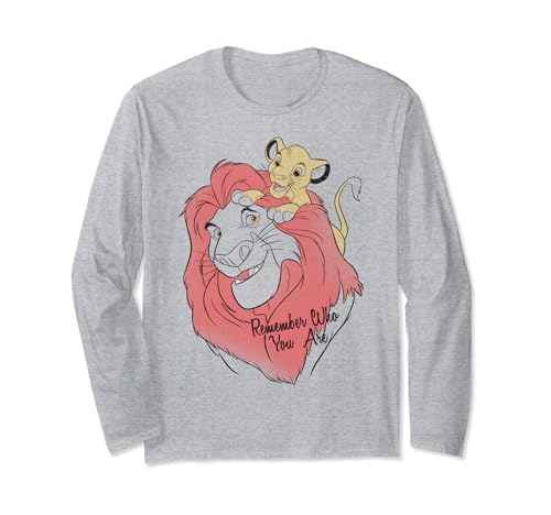 Camiseta de manga larga Lion King con estampado artístico de acuarela
