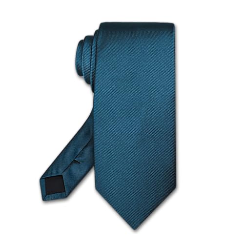 Image of Men's Tie Set with Pocket Square, Cufflinks and Gift Box | 100% microfiber; tie 59 x 3.15 in; square 10 x 10 in; gift box included