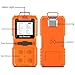 Otuoor 4 Gas Detector for H2S, CO, LEL, O2 with LCD Display, Features Triple Alarms (Vibration, Sound & Light Alarms), Portable Clip-On Design for Work Home, IP65 Explosion-Proof, Long Battery Life