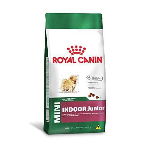 Ração Royal Canin Mini Indoor Junior para Cães Filhotes de Raças Pequenas em Ambientes Internos - 2,