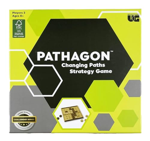 Maranda Enterprises Pathagon Classic - The Fast Changing Strategy Game of Crossing Paths!, Multi