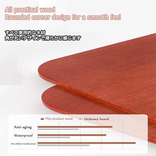 Atril de madera con superficie antiarañazos para presentaciones 4
