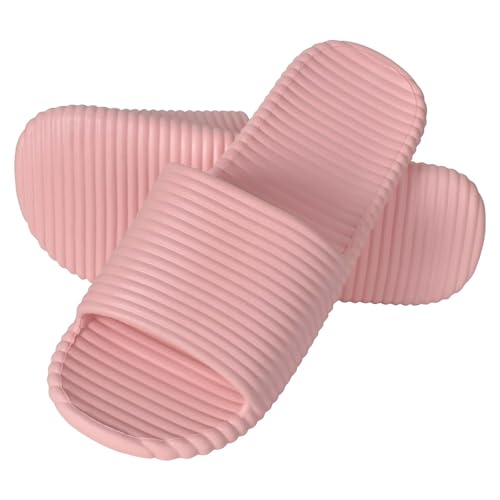 DEARBAG Claquettes pour Femme Homme Ete Chaussures de Piscine EVA Pantoufles de Douche Ultra Doux Maison Chaussons Slide Tongs Sandales pour Jardin Salle de Bain Piscine Plage