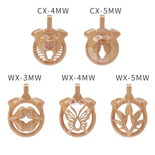 Jaula de protección respirable mini con 4 anillos de resina miniatura 5