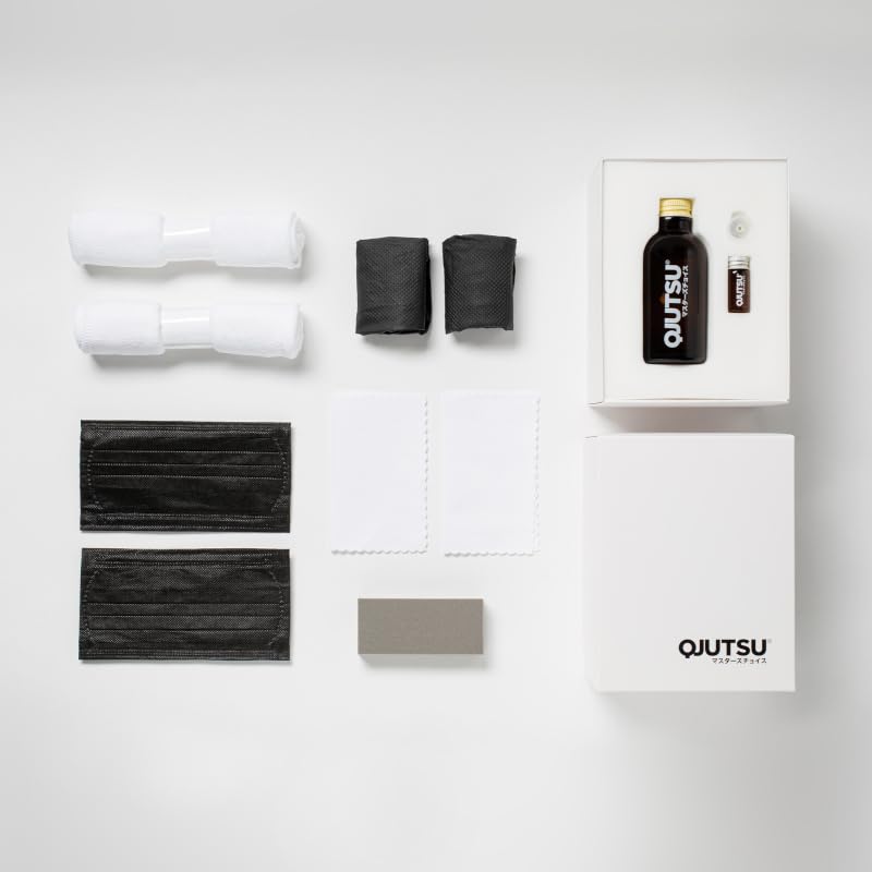 ChimpTools - Soft99 Qjutsu 2 Komponenten Keramick Lackversiegelung mit NANO EFFEKT Body Coat PRO High End Keramikbeschichtung - SiO2 Keramik Versiegelung - 100ml Set