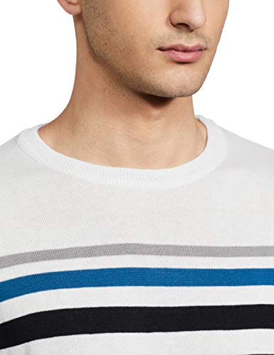 Image of Red Tape Men's Blend,Cotton Acrylic Casual Round Neck Sweater