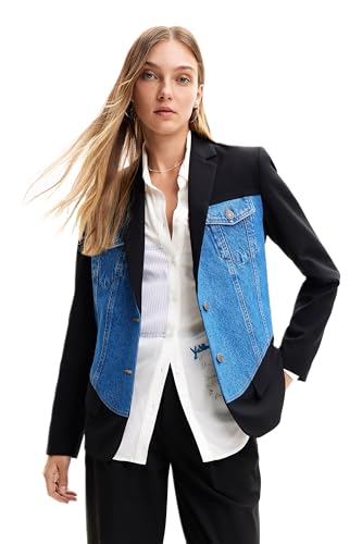 Desigual Women's Hybrid Trucker Blazer