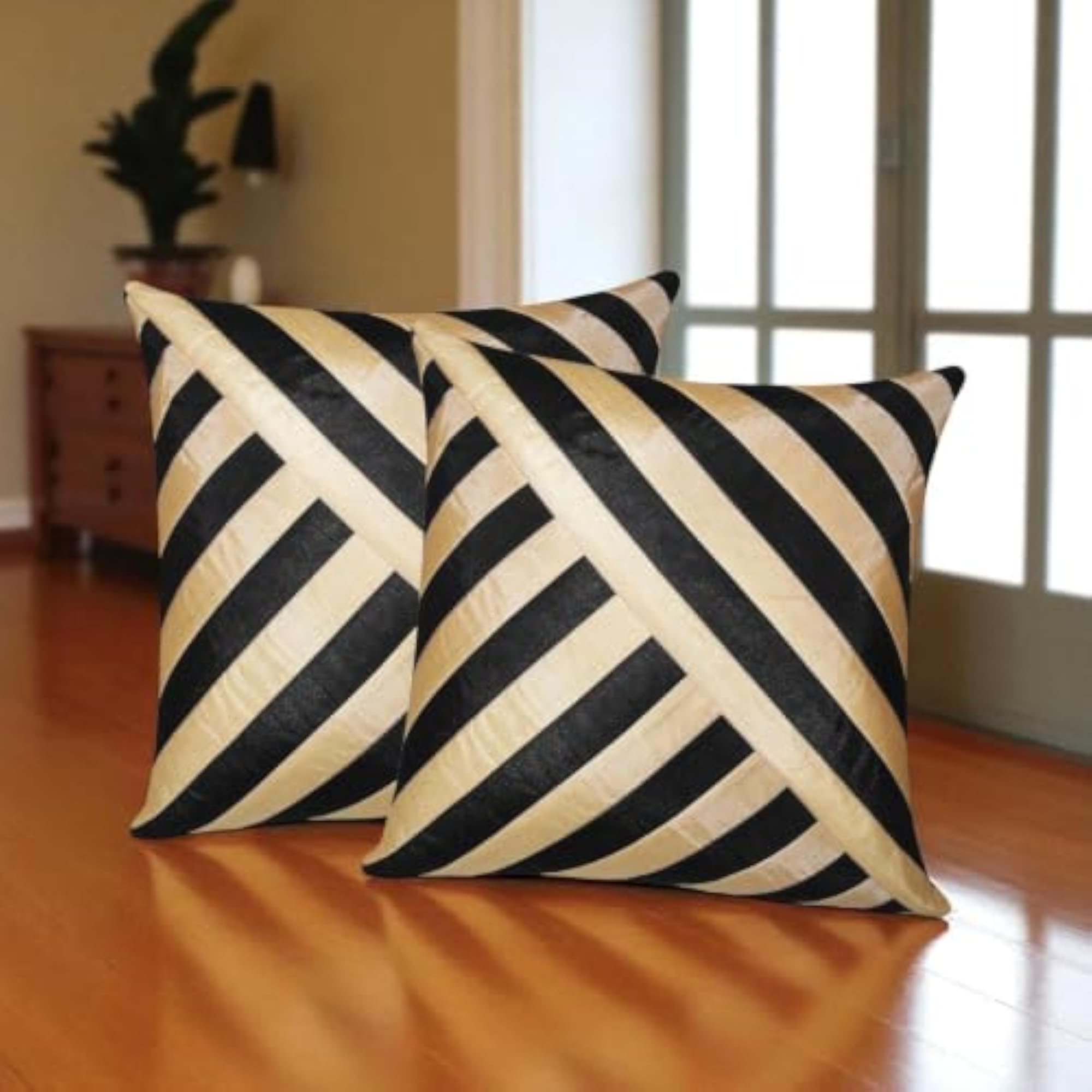 Al Khair Home Decor Polyester 5 Piece Cushion Cover Set