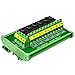 DIN Rail Mount 6 Channel Rocker Switch AC 115V 230V Power Distribution Strip Module