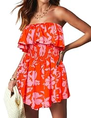 Orange Pink Floral