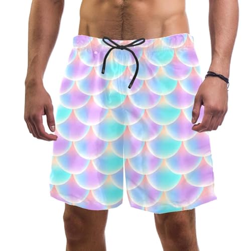 Maillot de bain séchage rapide style écaille de sirène