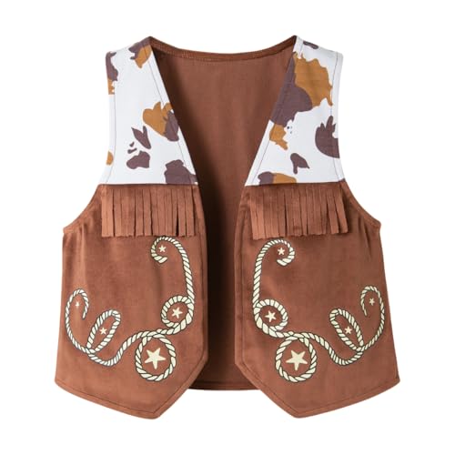 Disfraz completo de vaquero infantil para Halloween y fiesta miniatura 3