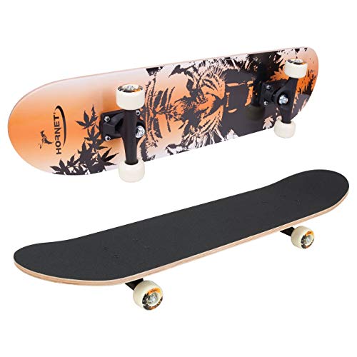 Preisvergleich Produktbild HUDORA Hornet Komplettboard Skateboard, Schwarz, L