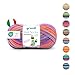 Produktbild Gründl Hot Socks Madena (Sockenwolle aus 75% Schurwolle (superwash) und 25% Polyamid, Made in Italy, 4-fach Sockengarn, 100 g / 420 m, Nadelstärke: 2,5 mm - 3 mm, 1 x 100 g), tutti-frutti-mix