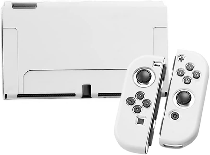 Sheawa Switch Oled 有機elモデル用ケース 保護ケース カバー かわいい Tpu 耐衝撃 アクセサリー ホワイト 無料