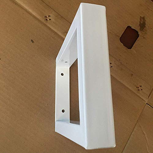 Design industriel lourd pour ce support d'étagère rectangulaire robuste - 7