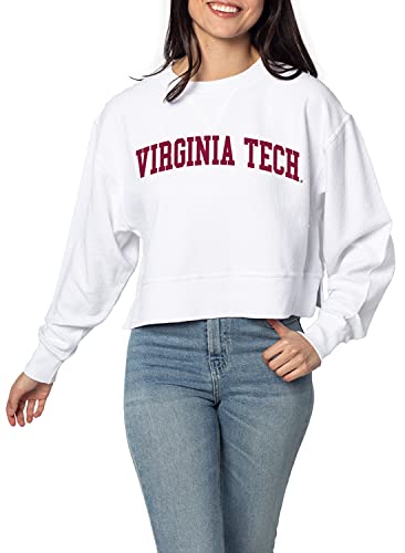 Image of chicka-d NCAA womens Corded Boxy Pullover