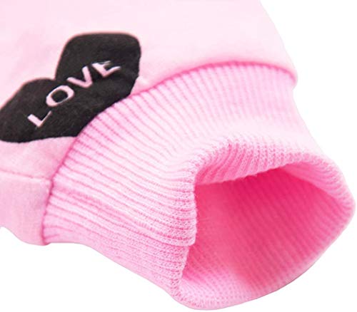 Kinder Kleidung Set Lange Tops Mädchen Warm Lange T-Shirt Top + Rock Hose Outfits mit Herzform 134