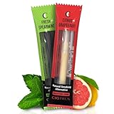 Cigtrus Craving Relief Inhaler, Natural Quit Smoking Substitute, Nicotine & Tobacco-Free, Cigtrus Non-Electric Solution (Citrus Grapefruit & Spearmint) - Pack of 2