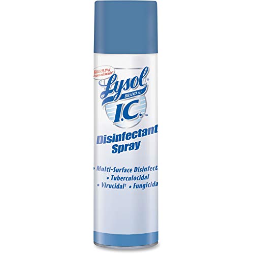 Lysol Professional IC Disinfectant Spray w/Control Flo Valve, Clear, 19 oz