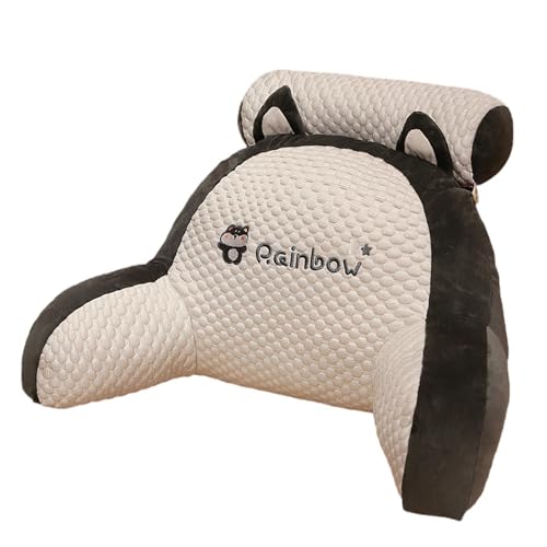 Genérico Almohadas De Lectura | Almohadas Lumbares 60x40cm/70x50cm, Amortiguador La Ayuda Lumbar, Almohadas Apoyo para La Espalda con Brazos Apoyo, Cojín Soporte Lumbar Espuma Viscoelástica