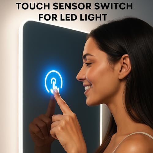 Image of Blackt Electrotech BT80MR (2 PC PACK) Touch Sensor Switch for Bathroom Mirror LED Light - Capacitive Touch Light Switch 5-12VDC Smart Glass Capacitance Sensor Module (3 Amps Single LED ON /OFF)