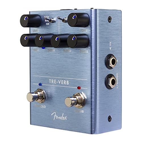 Fender Tre-Verb Digital Reverb/Tremolo Pedal, Stocking Stuffers, Guitar Accessories - image 5