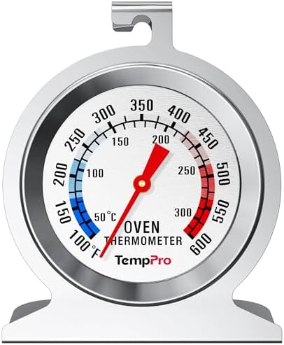 TempPro Oven Thermometer for Gas Oven with 431 Stainless Steel