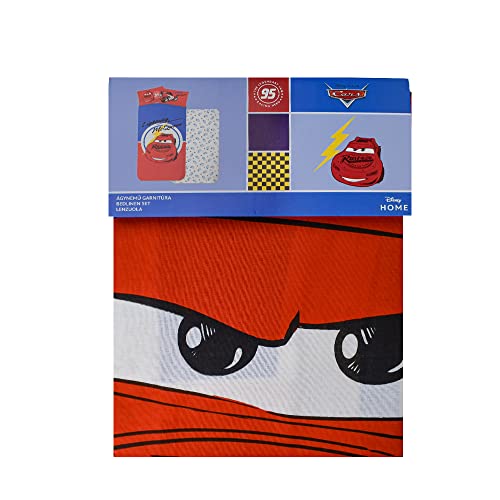 Juego completo de cama individual Disney Home personajes Origina Intimo (Individual, Cars)