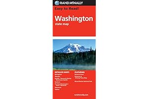 United States Road Map 2021: Easy-to-Read Washington State Map