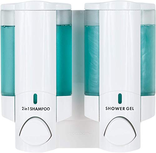 BETEC 36250 Seifenspender und Hygienespender Aviva II weiß - Wandmontage -abschließbar auch für Hotels