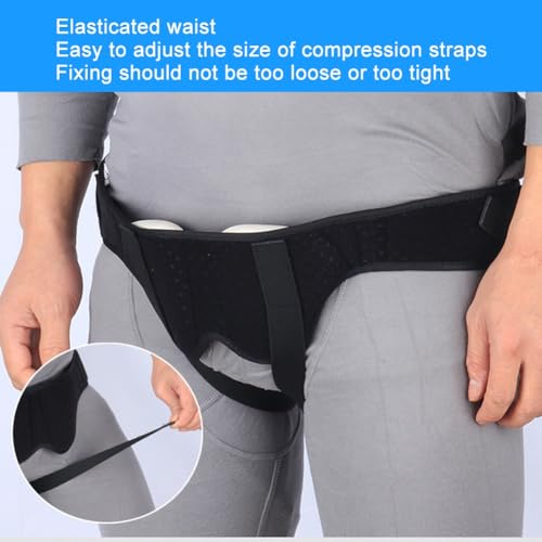 Faja para Hernia Inguinal y Umbilical Hombre, Ajustable, Mediana miniatura 4