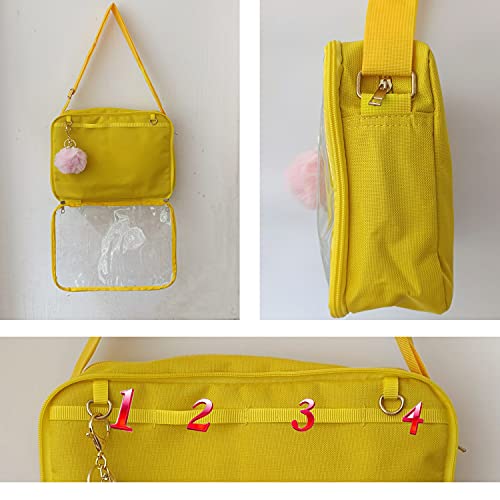 Women Duffle Bag JK Handbag Pvc Canvas Shoulder Bag3