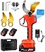 Professionelle Elektrische Gartenschere 40 mm, Scharfe SK7-Klinge, Akku Astschere, 2X 2Ah Lithium-Wiederaufladbar Akku 6–8 Arbeitsstunden, 21V Astschere, Rebschere, Baumschere, Rosenschere AOSTOK akku%2CErsatzakku günstig Kaufen-Professionelle Elektrische Gartenschere 40 mm, Scharfe SK7-Klinge, Akku Astschere, 2X 2Ah Lithium-Wiederaufladbar Akku 6–8 Arbeitsstunden, 21V Astschere, Rebschere, Baumschere, Rosenschere AOSTOK