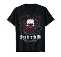 This sarcastic love-themed skull with a gas mask is perfect for Valentine’s Day, anniversaries or goth couples who prefer black hearts and ironic vibes. A hilarious gift for introverts, emo lovers or anyone who finds love a little too suffocating. Gr...