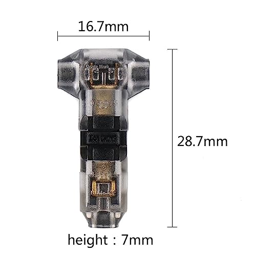 Conectores de cable de 24-18AWG para audio de coche con terminales de crimpado 7