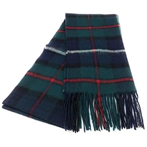 Clans of Scotland Lambswool Clan Tartan Scarf Cover