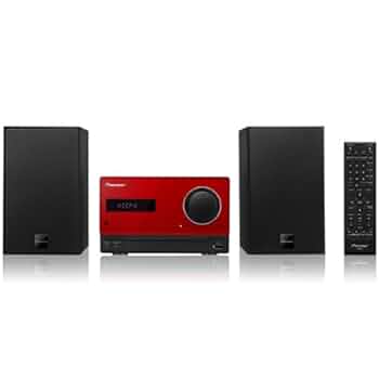 Pioneer X-CM32BT-R ミニコンポ レッド 71wb-lBjtkL.jpg_BO30,255,255,