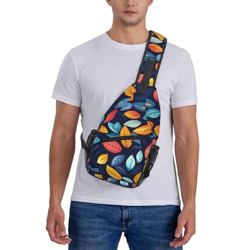 Morrales Deportivos Crossbody Unisex 15.3x7.2x3.5 pulg miniatura 7
