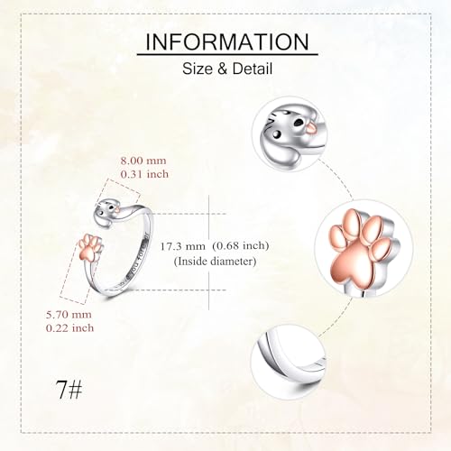 Bague teckel argent sterling 925 le lien unique avec votre animal