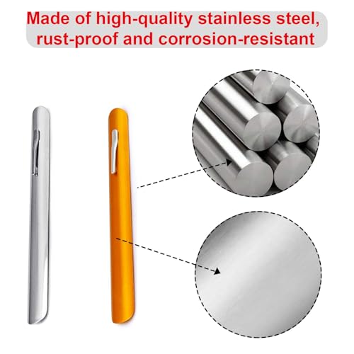 GVSS Set of 2 Curved Stainless Steel Crumb Picks 150 mm, Manual Crumb Picker, Crumb Picker - Image 3