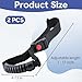 ecocstm 2 PCS Car Adjustable Grab Handles, Car Handle Assist, Safety Handle Portable Vehicle Support Grab Bar for Trucks, SUVs, Jeeps, Vans, Cars and ATVs (Black)